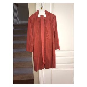 Banana Republic Rustic Orange Safari Dress